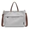 New Canvas Shoulder Bag Simple Fashion Tote Bag Women Oblique Span Large Capacity Portable Popular Shoulder Bag
