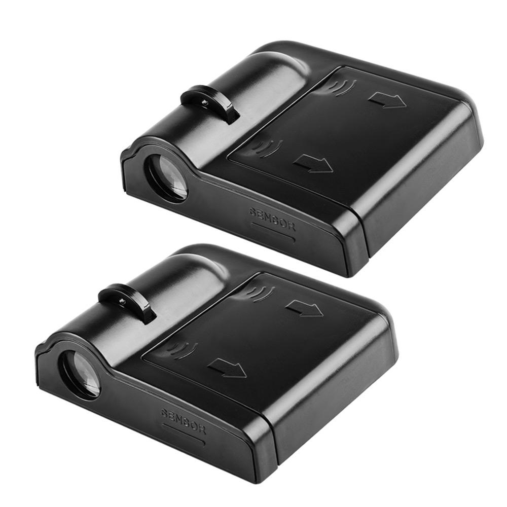 1/2/4Pcs Car Wireless HD Projector Light Car Door Welcome Lamps For KIA EV6 Soul Seltos Sorento K5 3 2 Sportage Ceed RIO Cerato Sfylr11
