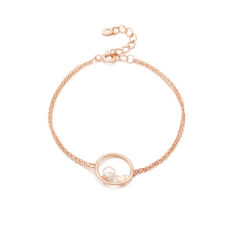 

Tirr Lirr Blanc de Silver Pink Bracelet TBSSVP11247S single type