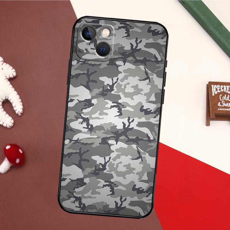 Army Camo Camouflage Case For iPhone 13 Pro Max 16 15 11 12 14 17 Pro Max mini 15 16 Plus 16e 17 Air Back Cover