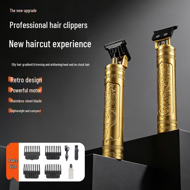 Men's Rechargeable Electric Razor and Hair Clipper for Bald Heads and Hair.