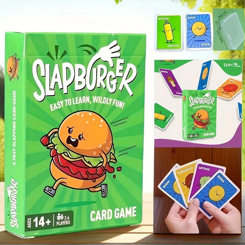 

SLAP BURGER - Динамичная стратегическая карточная игра, идеально подходящая для семейного и вечериночного развлечения