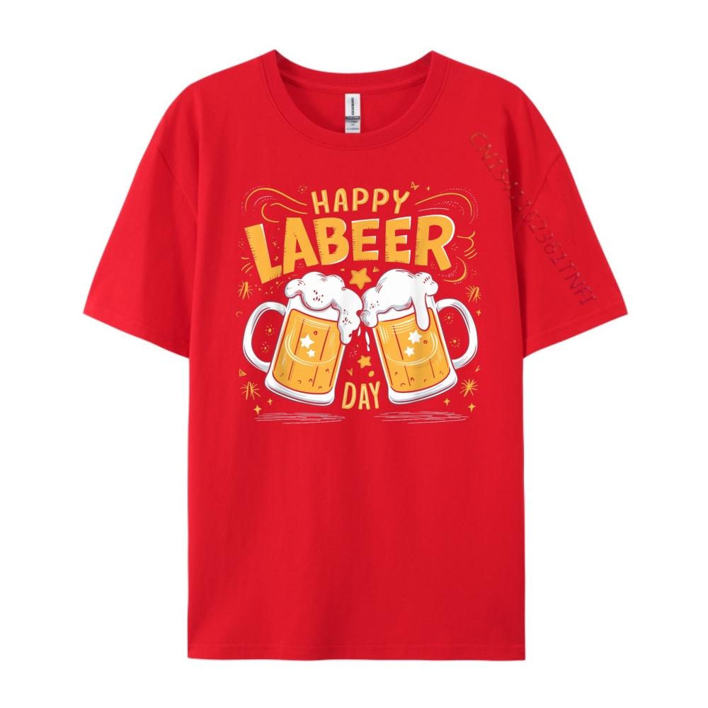 

Happy Labeer Day Funny Labor Day BBQ Celebration Mens Graphic Tshirts Summer Funny T Shirts Japan Style S