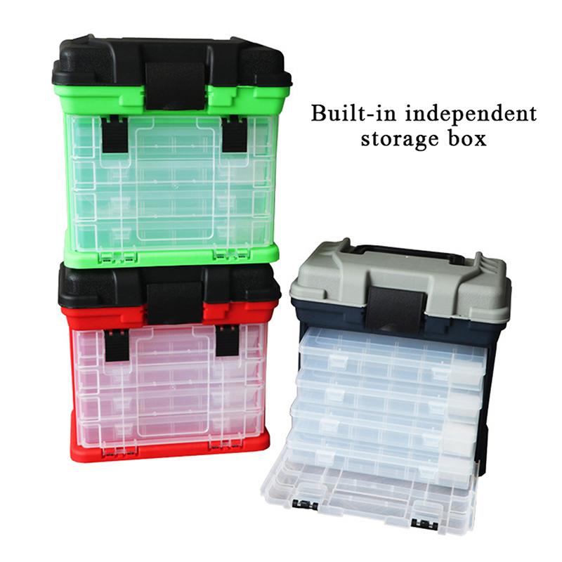 Multifunction Fashing Tackle Box Lure Accessory Storage Hand Box Angling Tool Case Fishing Tool Box Storage Box