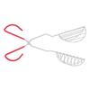 Edelstahl Tortilla Presse Maker Silber Taco Frittier Zange Langlebiger Taco Schalen Halter Frittieren
