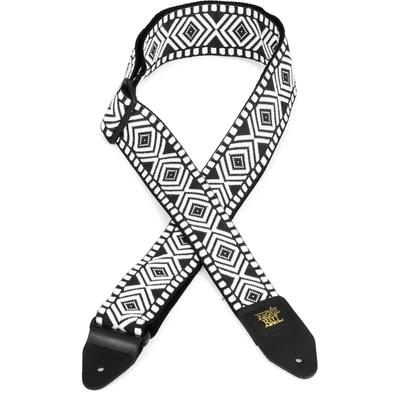 [Genuine] ERNIE BALL 5343 Guitar Strap JACQUARD STRAP WHITE SAVANNAH Jacquard Strap White Savannah