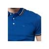 Emporio Armani Solid Color Logo Short Sleeve Polo Shirt Men Tops Blue 3K1FL8-1JTKZ-0921
