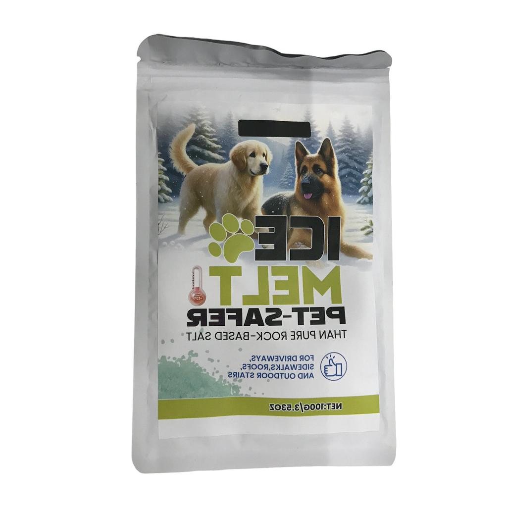 Pet-Safe Ice Melt  100g  - Safer Than For Driveways  Sidewalks  Roofs & Outdoor Stairs | Effective Winter Snow/Ice Removal | Gentle