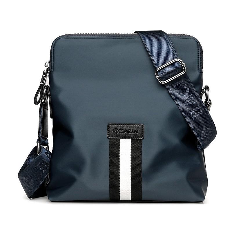 Large Capacity Commuting Men s Bag Multifunctional Business Travel Messenger Oxford Cloth Multi Compartment Lightweight Crossbody 28x26x4