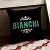 Luxury BBianchi Logo Cushion Cover Reversible Soft Durable Pillow Cover Home  Car MultiScene Use for Daily Comfort