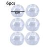6Pcs Elastic Stretchable DIY Stress Relief Ball TPR Noise Making Ball  Squish Toy Production