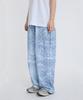ESCAPEFROM Star Light Blue Full Print Sweatpants