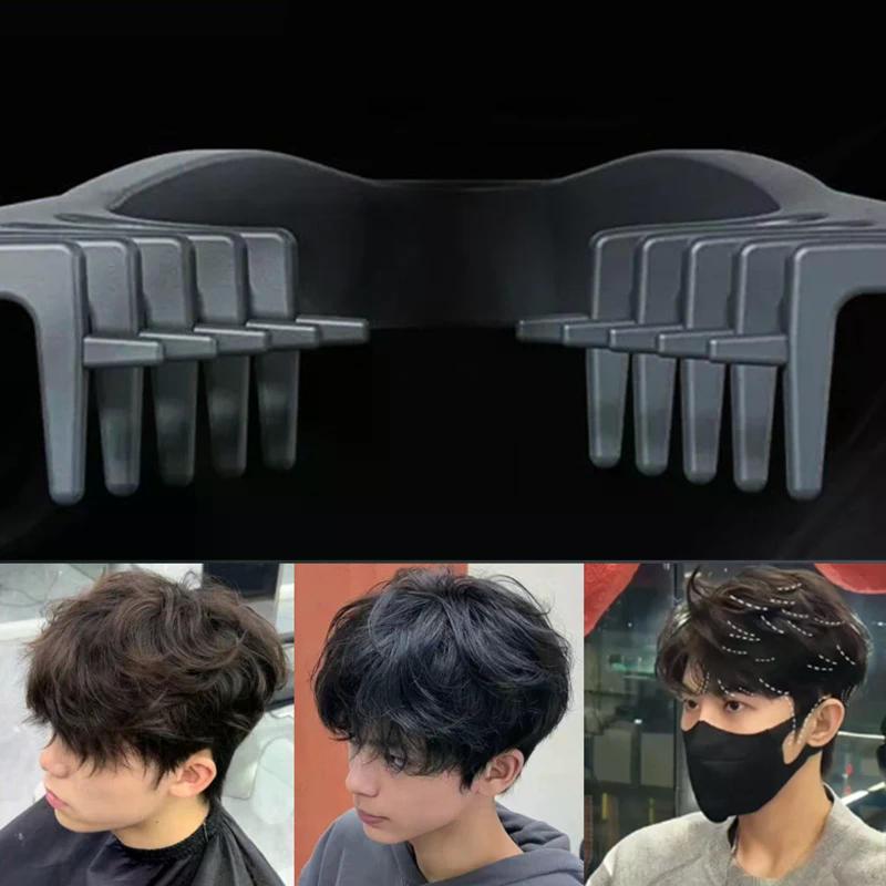 Wide Tooth Hair Styling Comb Volumizing Seam Comb for Fluffy Bangs Root Lifting Salon Home Use