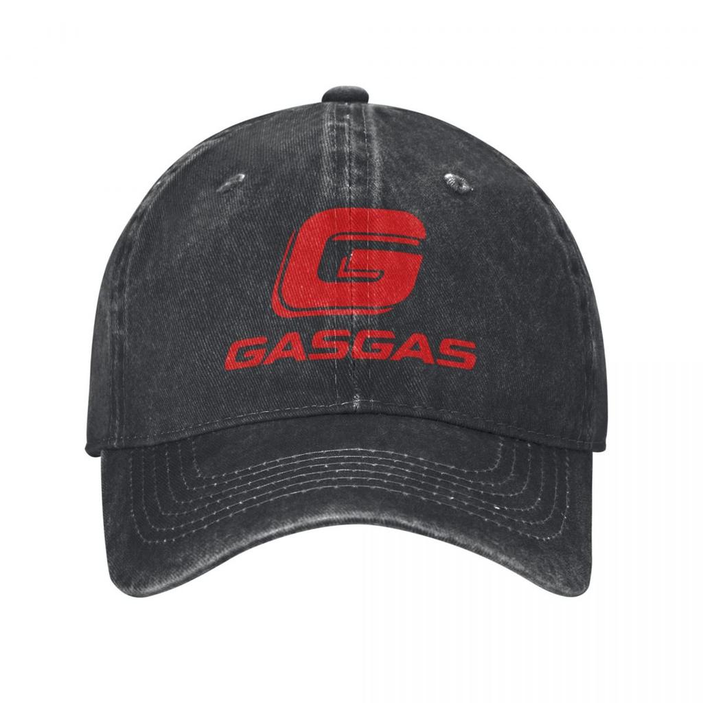 GasGas Moto Enduro Uomo Donna Cappellini da Baseball Montagna Denim Usurato Cappello Outdoor Corsa Golf Vestibilità Regolabile Cappellino da Sole