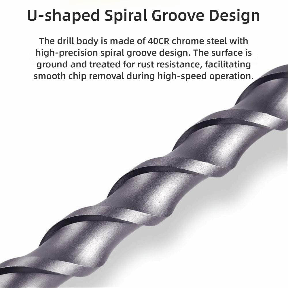 1PCS For SDS PLUS Shank Electric Hammer Drill Bits  Brick Cement Stone Concrete Rock