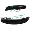 2PCS For Ford Kuga / Escape 2013-2018 Dynamic Blinker Led Turn Signal Lights Flowing Rear View Mirror Lights Indicator