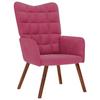 VidaXL Relaxation Chair Bordeaux Red Velvet, Chair, Living Room Chair, Recliner, Lounge Chair, Living Room Seat, 4016815