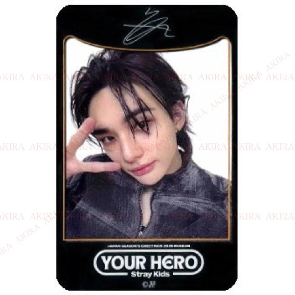 Stray Kids YOUR HERO JAPAN SEASON’S GREETINGS 2025 MUSEUM MD Photo Card