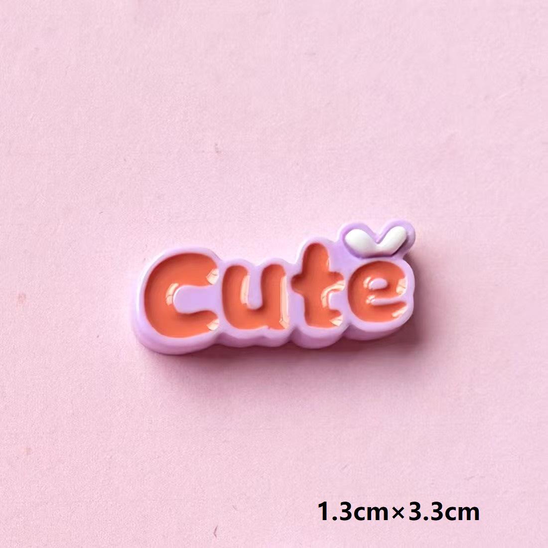Grape Purple DIY Resin Animal Set: Hair Clips, Keychains, Croc Charms