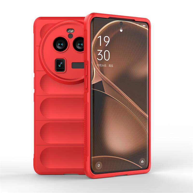 Für OPPO Find X6 Pro Hülle Für OPPO Find X6 Pro Abdeckung Funda Schale Weiches TPU Hautfreundlich Stoßfest Rückseite OPPO Find X6 Pro