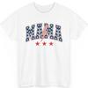 Mama Stars Lightning Bolt Red White Blue T-shirt
