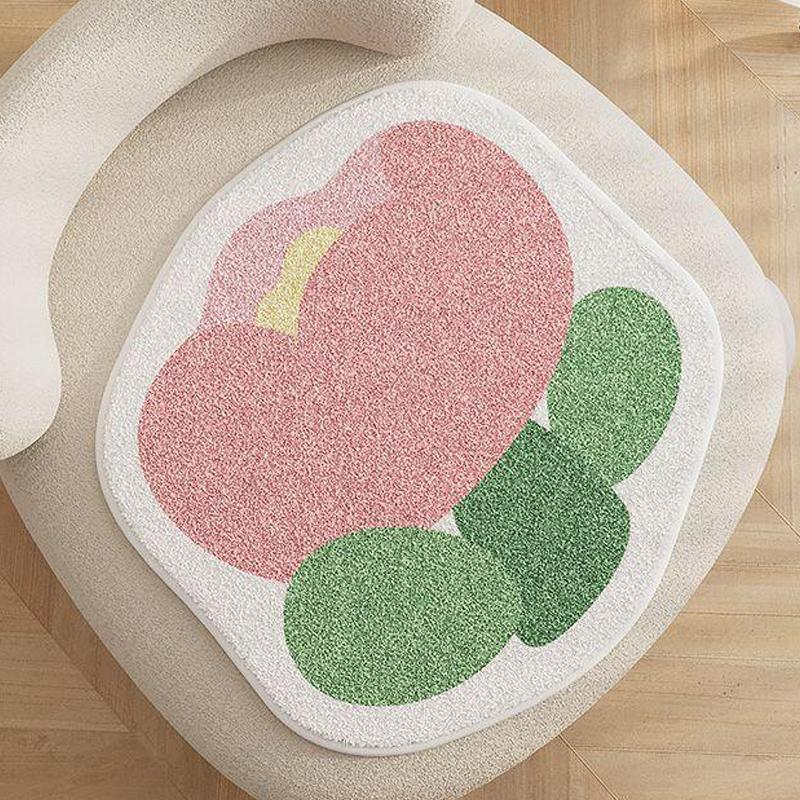 Autumn Plush Non-Slip Butt Pad, Winter Imitation Cashmere Thickened Cushion, Dormitory Student Classroom Stool Cushion