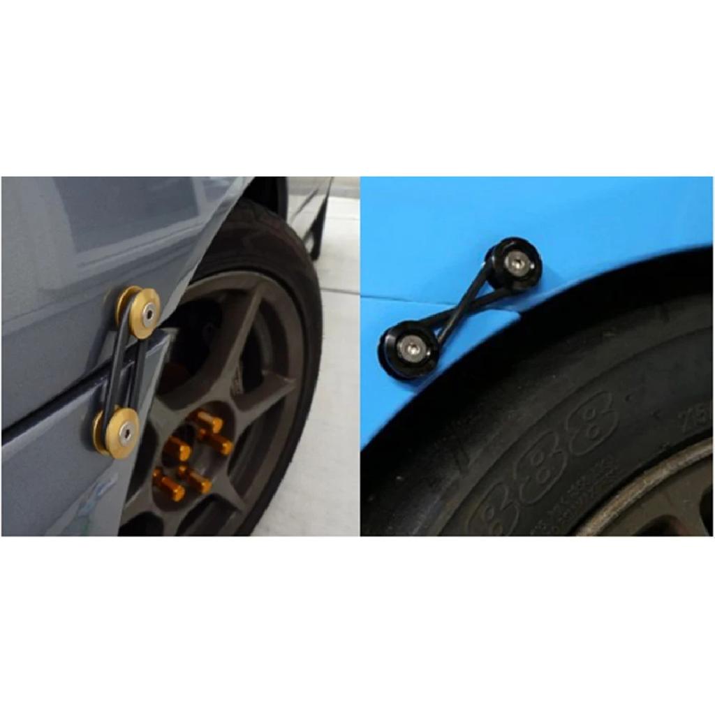 Aluminum Quick Release Fasteners are ideal for front bumpers Rear bumpers and Trunk Hatch lids without logo BX100224