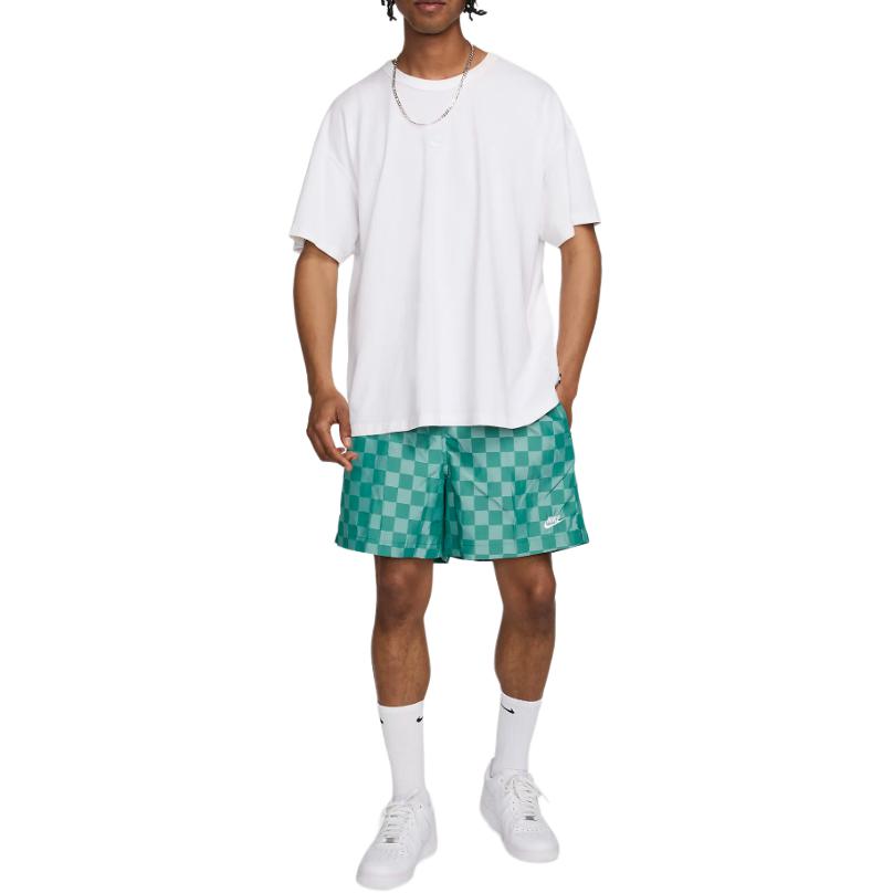 Nike Club Flow Shorts Malachite/White Men Bottoms Green FN3098-365