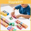 Wooden Number Puzzle Blocks For Early Learning And Cognitive Development For Toddlers