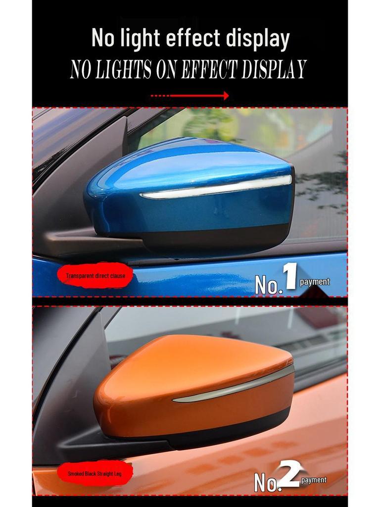 Nissan Bluebird LANNIA KICKS Rearview Mirror Turn Signal with Yellow Flowing Light
