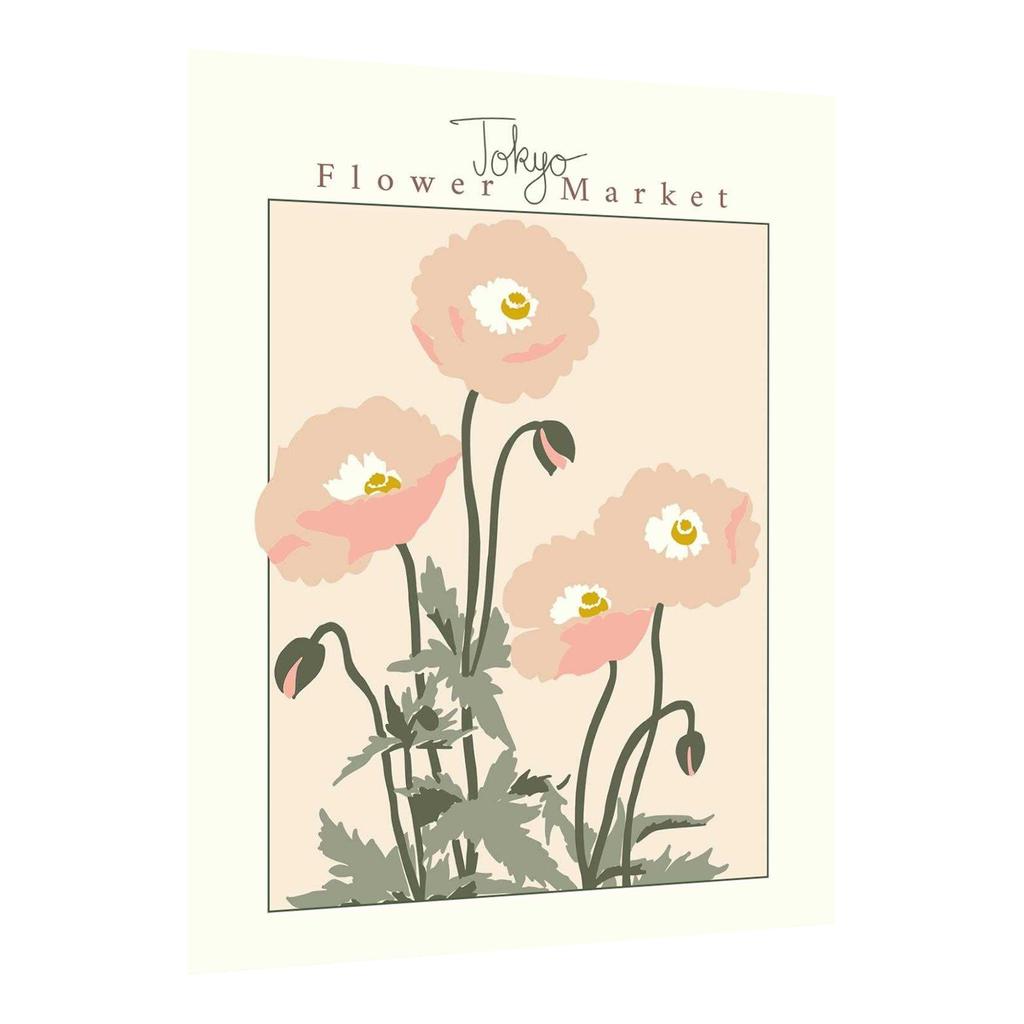 Annick Flower Market Tokyo Print