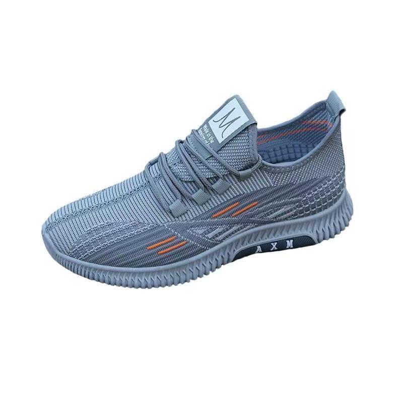 Neue Mesh Fly Weave Atmungsaktive Dämpfung Lässig Vielseitig Athleisure Herrenschuhe