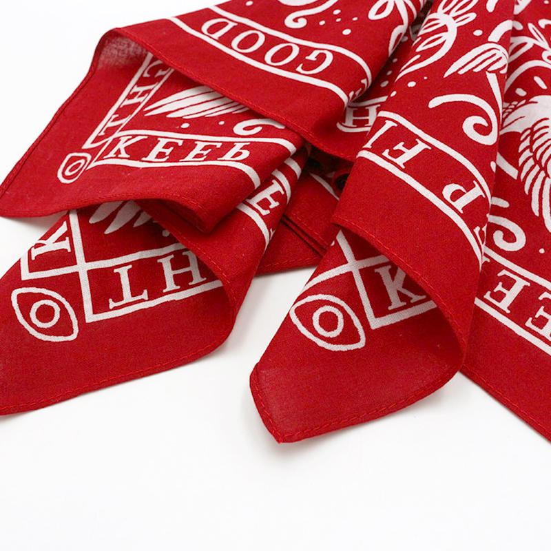 12Pcs/Pack Cotton Outdoor Street Dance Enthusiasts Hot Girl Turbans Bandana Headscarf Traveling 55X55CM Taking Photo