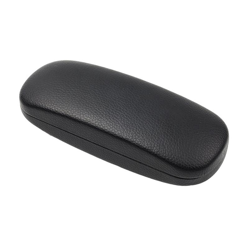 

Hard Glasses Case For Men Women Pu Leather Eyeglass Case Eyeglass Cases Cover Hard Glasses Box Holder Eyewear Storage чёрный