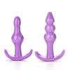 100% Phthalate-Free Hpoallergenic Unisex Anal Sex Toy Rounded Tip For Easy Entry