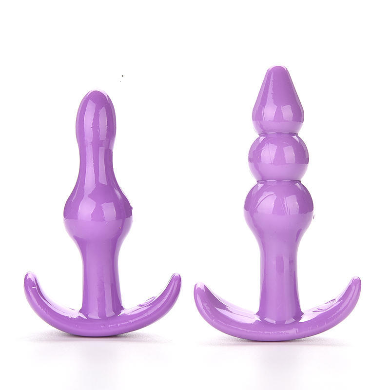 100% Phthalate-Free Hpoallergenic Unisex Anal Sex Toy Rounded Tip For Easy Entry