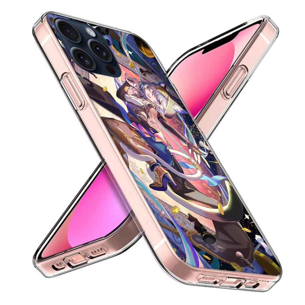 Honkai Star Rail Cipher Clear Phone Case For Iphone 17 Air 16 Pro Max 15 Pro 14 Plus 17E 16E 11 13 12 Mini Cover Cases Fundas Ce