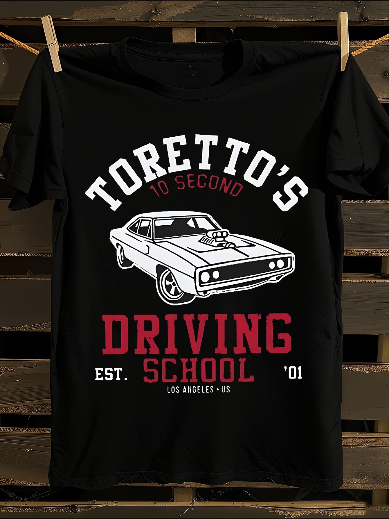 Fast Furious Torettos Driving School Graphic Tshirt XL