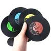 Retro CD-Design Antislip PVC Drink Coaster Pad Cup Coffee Mat Placemat