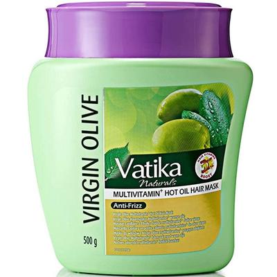 Vatika Panenský olivový multivitaminová vlasová maska - Proti krepatění (intenzivní vlasová kondicionační maska) 500 g