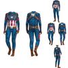 Captain America Kids Boys Cosplay Costume Jumpsuit For Parties And More!