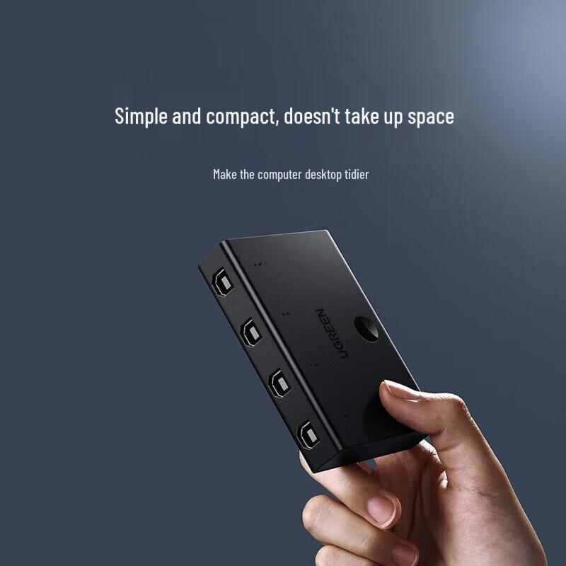 Ugreen Switch di Condivisione Stampante USB 2.0 US158
