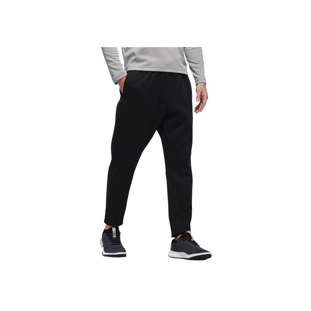 Adidas Comfortable Stylish Sweat-Wicking Knitted Sports Pants Men Bottoms Black DV0967