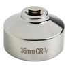 Oil Change Silver 36mm Wrench 3 8 Inch Drive Wrench Oil Filter Wrench 3 8 Drive Socket Compatibility With Ratchet