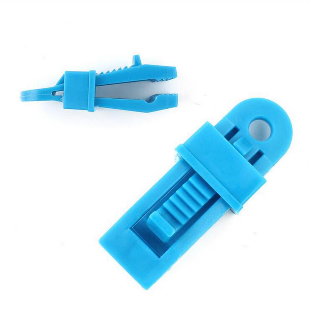 

Палатки ветрозащитные навесы с зажимом для веревки Открытый PP Пряжка для кемпинга Аксессуары для кемпинга синий