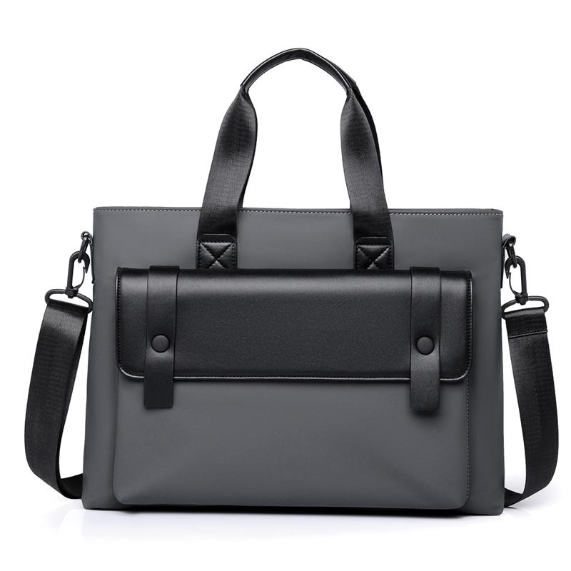 Large Capacity Men's Crossbody Bag Computer Handbag Waterproof Briefcase