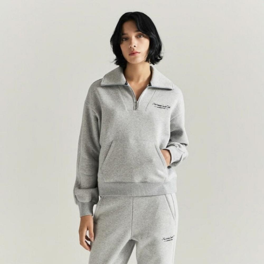 

New Balance Флисовый свитшот с полумолнией, длинный рукав T Nbncc4W902 Ac W 85