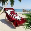 KC Chiefs Print Beach Towel, Large Soft Quick Dry Towel for Beach Camping Swimming