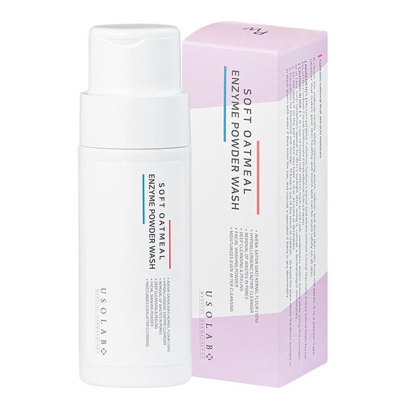 [USOLAB] Soft Oatmeal Enzyme Powder Wash 50g
