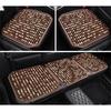 Car Seat Cushion Summer Cooling Mat Single Piece Truck Ventilated Breathable Wooden Bead Universal Car Seat Cover For All Seasons